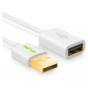 CE-Link USB 2.0 Extension Cable - удължителен USB кабел (50 см) (бял) 3