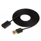 CE-Link USB 2.0 Extension Cable (300 cm) (black) 1