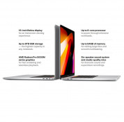 Apple MacBook Pro 16 Touch Bar, Touch ID, 6-Core i7 2.6GHz, 16GB, 512GB SSD, Radeon Pro 5300M w 4GB (сребрист) (модел 2019) 2