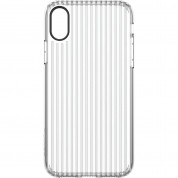 Incase Protective Guard Cover - удароустойчив силиконов калъф за iPhone XS, iPhone X (прозрачен)
