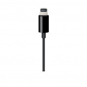 Apple Lightning to 3.5mm Audio Cable - оригинален 3.5 мм аудио кабел към Lightning (черен) 3
