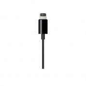 Apple Lightning to 3.5mm Audio Cable - оригинален 3.5 мм аудио кабел към Lightning (черен) 2