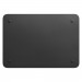 Apple Leather Sleeve - оригинален кожен калъф, тип джоб за MacBook Pro 16 (2019) (черен) 2