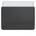 Apple Leather Sleeve - оригинален кожен калъф, тип джоб за MacBook Pro 16 (2019) (черен) 3