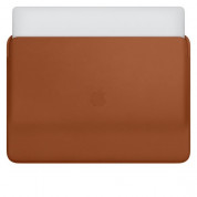 Apple Leather Sleeve - оригинален кожен калъф, тип джоб за MacBook Pro 16 (кафяв) 3