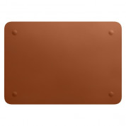 Apple Leather Sleeve - оригинален кожен калъф, тип джоб за MacBook Pro 16 (кафяв) 1