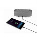Gembird Portable Bluetooth Speaker - безжичен спийкър с вградена батерия, зареждащ мобилни устройства (сив) 3