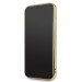Guess Peony Liquid Glitter Case - дизайнерски кейс с висока защита за iPhone 11 (златист) 6