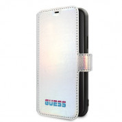 Guess Iridescent  Booktype Case for iPhone 11 Pro Max (silver)