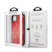 Guess Peony G Double Layer Glitter Case - дизайнерски кейс с висока защита за iPhone 11 Pro Max (червен) 7