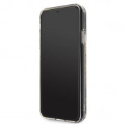 Karl Lagerfeld Glitter Floatting Charms Case - дизайнерски кейс с висока защита за iPhone 11 Pro Max (златист) 5