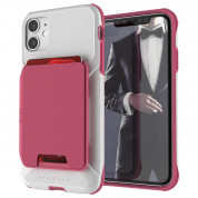 Ghostek Exec 4 modular wallet case for iPhone 11 (pink)