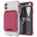 Ghostek Exec 4 Case - удароустойчив кейс с отделение за карти за iPhone 11 (розов) 1