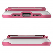 Ghostek Exec 4 Case - удароустойчив кейс с отделение за карти за iPhone 11 (розов) 5