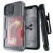 Ghostek Iron Armor 3 - удароустойчив хибриден кейс с щипка и слот за карти за iPhone 11 Pro (черен) 1