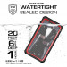 Ghostek Nautical 2 Case - ударо и водоустойчив кейс за iPhone 11 (червен) 9