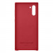 Samsung Leather Cover EF-VN970LREGWW - оригинален кожен калъф (естествена кожа) за Samsung Note 10 (червен) 2
