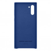 Samsung Leather Cover EF-VN970LLEGWW - оригинален кожен калъф (естествена кожа) за Samsung Note 10 (син) 2