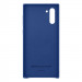 Samsung Leather Cover EF-VN970LLEGWW - оригинален кожен калъф (естествена кожа) за Samsung Note 10 (син) 3