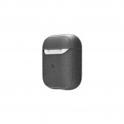 Incase Metallic Case - кожен кейс за Apple Airpods (сив) 1