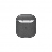 Incase Metallic Case - кожен кейс за Apple Airpods (сив) 3