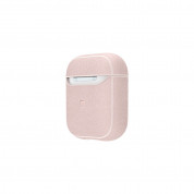 Incase Metallic Case - кожен кейс за Apple Airpods (розов) 1