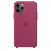 Apple Silicone Case - оригинален силиконов кейс за iPhone 11 Pro (светлочервен) 5