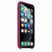 Apple Silicone Case - оригинален силиконов кейс за iPhone 11 Pro (светлочервен) 4