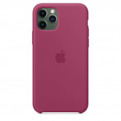 Apple Silicone Case for iPhone 11 Pro (pomegranate) 2