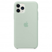Apple Silicone Case - оригинален силиконов кейс за iPhone 11 Pro (зелен) 1