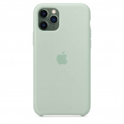 Apple Silicone Case - оригинален силиконов кейс за iPhone 11 Pro (зелен) 2