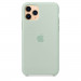 Apple Silicone Case - оригинален силиконов кейс за iPhone 11 Pro Max (зелен) 3