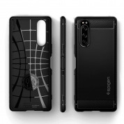 Spigen Rugged Armor Case for Sony Xperia 5 (matte black) 3