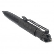 4smarts 2in1 Ballpoint Pen with Glass Breaker - алуминиев химикал с остър връх за чупене на стъкло на автомобил (черен)