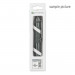 4smarts 2in1 Ballpoint Pen with Glass Breaker - алуминиев химикал с остър връх за чупене на стъкло на автомобил (черен) 4