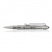 4smarts 2in1 Ballpoint Pen with Glass Breaker Profile Handle - алуминиев химикал с остър връх за чупене на стъклото на автомобил (сив)