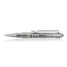 4smarts 2in1 Ballpoint Pen with Glass Breaker Profile Handle - алуминиев химикал с остър връх за чупене на стъклото на автомобил (сив) 1
