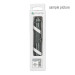4smarts 2in1 Ballpoint Pen with Glass Breaker Profile Handle - алуминиев химикал с остър връх за чупене на стъклото на автомобил (сив) 4