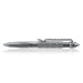 4smarts 2in1 Ballpoint Pen with Glass Breaker - алуминиев химикал с остър връх за чупене на стъклото на автомобил (сив) 1