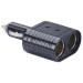 HR Grip 2-Socket Car Cigarette Lighter Adaptor - адаптер за кола с два извода за запалка (черен) 5