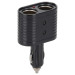 HR Grip 2-Socket Car Cigarette Lighter Adaptor - адаптер за кола с два извода за запалка (черен) 1