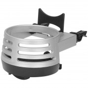 HR-imotion Cup Holder for Air Vent - поставка за чаша за радиатора на автомобил (сребрист)