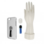 4smarts Finger Strap Presentation-Set with Finger Strap, Plastic Hand and Clip-On Cover