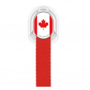 4smarts Loop-Guard Country Canada - каишка за задържане за смартфони с канадското знаме (червен)