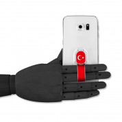 4smarts Loop-Guard Country Turkey - каишка за задържане за смартфони с турското знаме (червен)