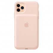 Apple Smart Battery Case - оригинален кейс с вградена батерия за iPhone 11 Pro (розов пясък) 3
