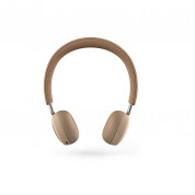 Libratone Q Adapt 4-stage Active Noise Cancelling On-Ear Wireless Headphones - безжични Bluetooth слушалки с активно заглушаване на околния шум (бежов) 3