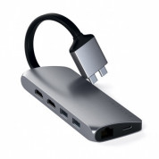 Satechi USB-C Dual Multimedia Adapter (space gray)