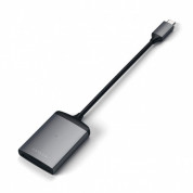Satechi Aluminum USB-C UHS-II Card Reader - четец за microSD и SD карти памет за мобилни устройства с USB-C (тъмносив)  2