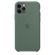 Apple Silicone Case for iPhone 11 Pro (pine green)